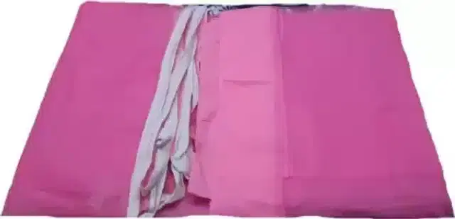 Nylon Mosquito Net for Bed, Pink, 4x6 feet