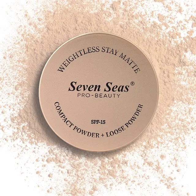 Seven Seas Absolute Compact Powder, Beige