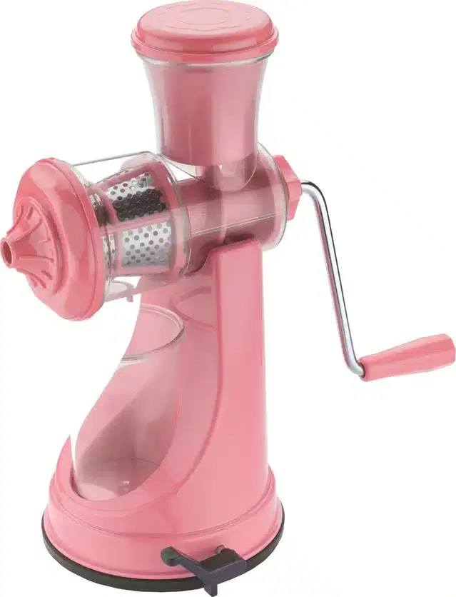 Manual Fruit Juicer with Handle, Multicolor