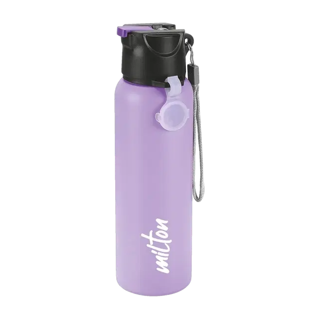 Milton Sipstar 1000 Stainless Steel Water Bottle with Sipper Lid, 875 ml, Green 875 ml Stainless Steel Bottle (Pack of 1, ) Blue