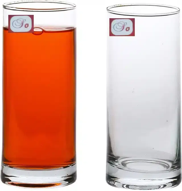 Liquor cum Cocktail Glasses, Transparent, 300 ml, Pack of 2