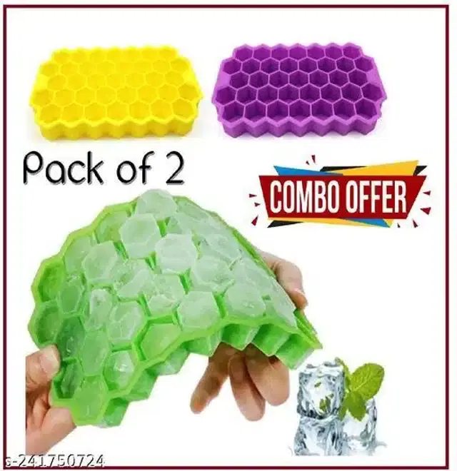 Ice Cube Tray, Assorted, Pack of 2
