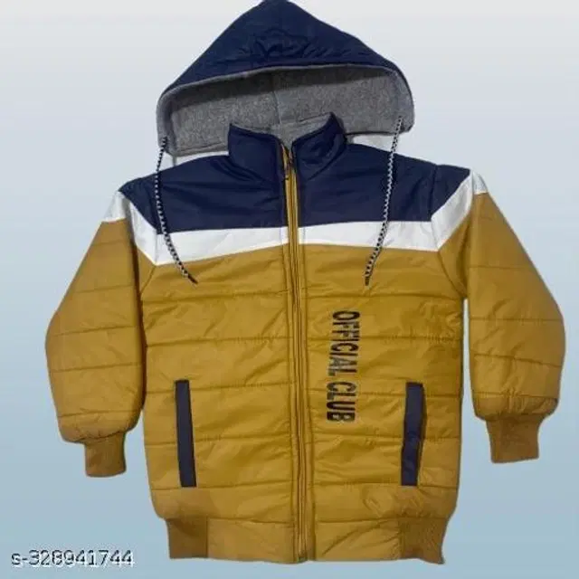 Polyester Jacket for Boys (Multicolor, 0-2 Months)