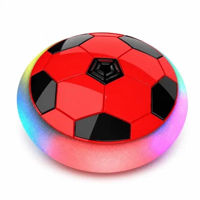 Rechargeable Battery Powered Hover Football Indoor Floating, Air Football Smart |Fun Toy Best Gift for Kids Boys and Girls, Multicolor, Pack of 1