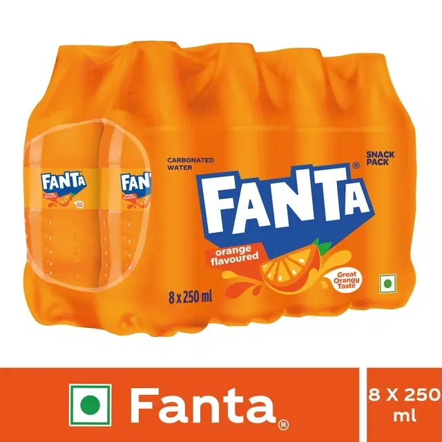 Fanta 250 ml (pack of 8)