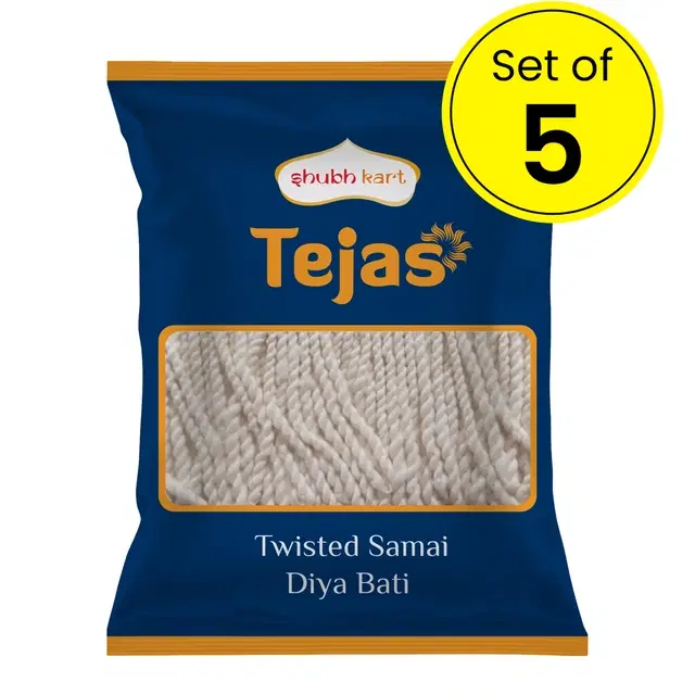 Shubhkart Tejas Samai Diya Bati Medium 5X4 g (Pack Of 5)