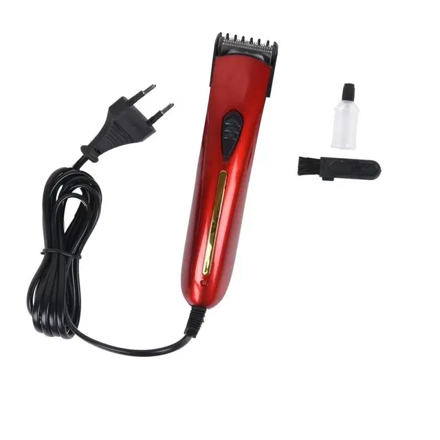 NHC201B Electric Heavy Duty Beard & Mustache Trimmer for Men, Red