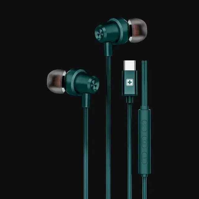 Swiss MillitarySONIX Type C Earphone Green
