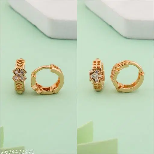 Latest Design Earrings/Studs/Bali Combo For Women'S/Girls