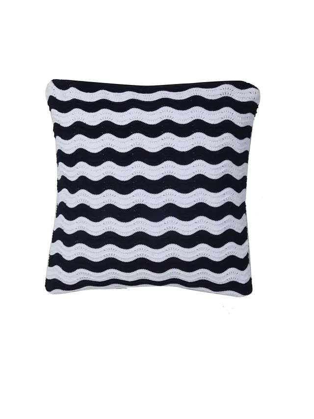 Cotton Cushion Cover, Multicolor, 16x16 inches