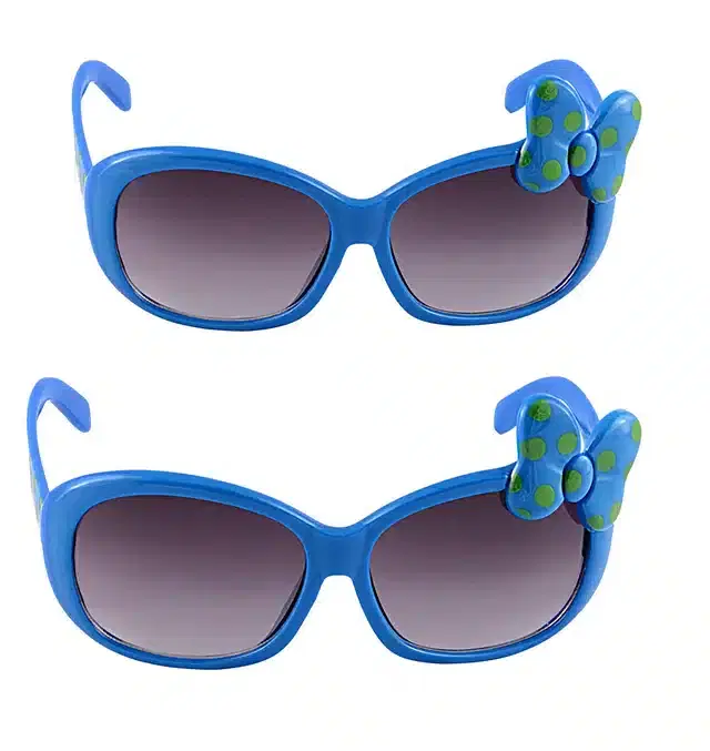 UV Protected Sunglass for Boys & Girls, Pack of 2 (Blue)