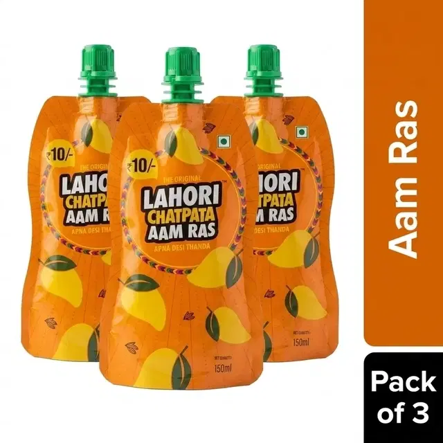 Lahori Chatpata Aam Ras 3X150 ml (Pack of 3)