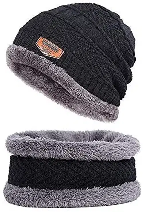 Winter woolen Knit Beanie Cap, Pack Of 1 (AT-02)