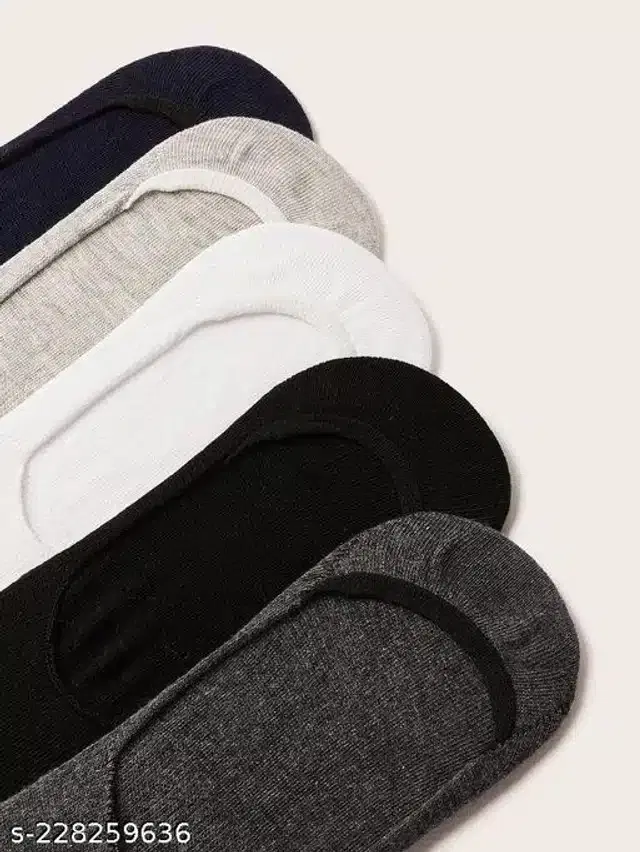 Cotton Socks for Men, Set of 5 (Multicolor)