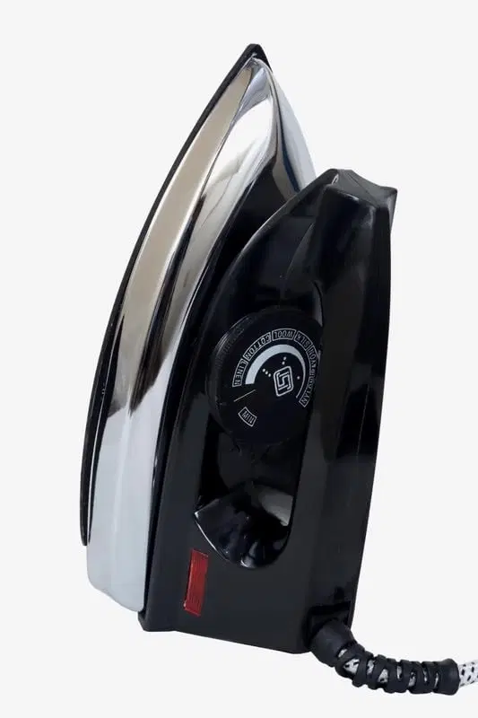 Maxotech Premium 750 Watts ISI Marked  Dry iron - Silve,Black, Pack of 1