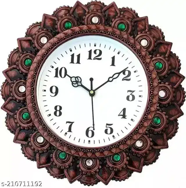Wall Clock for Home, Multicolor, 10"