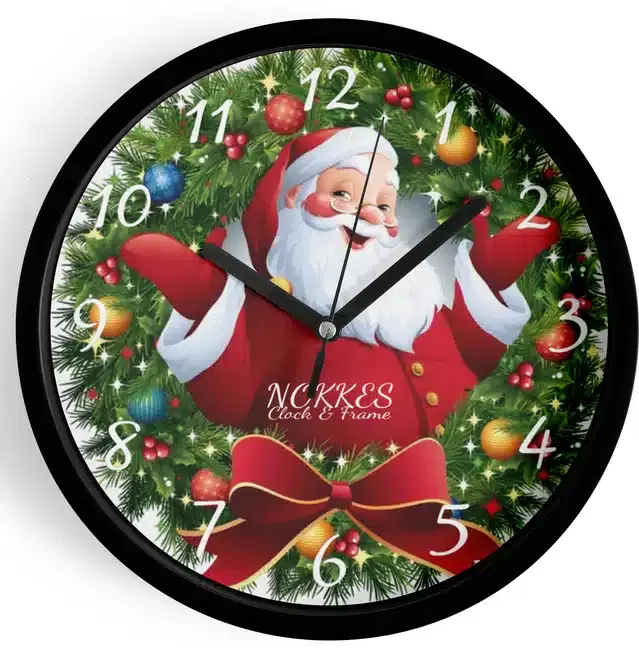 Christmas Analog Watch for Home, Multicolor, 7 Inches