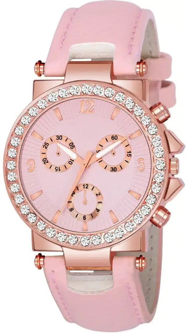 Analog Watches for Women (Pink)