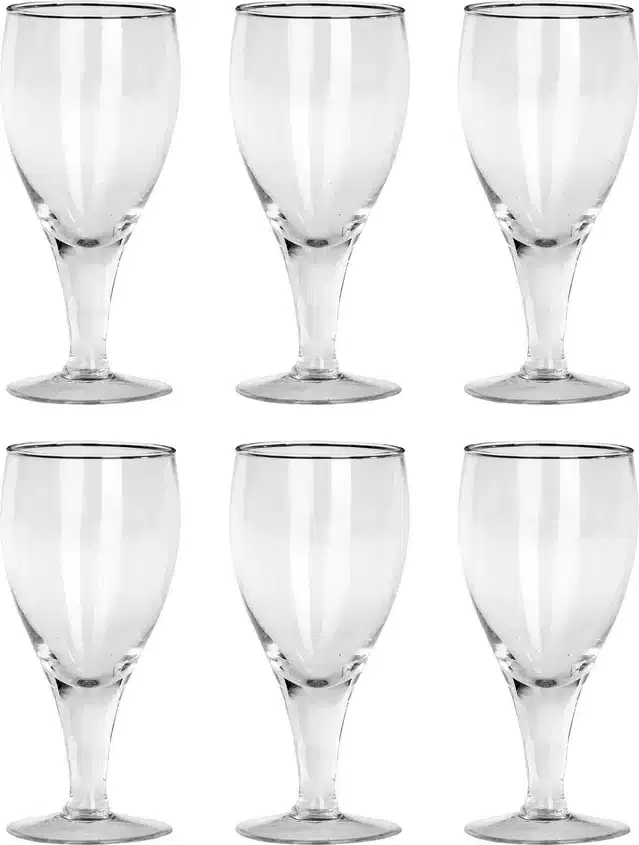 Liquor cum Cocktail Glasses, Transparent, 180 ml, Pack of 6