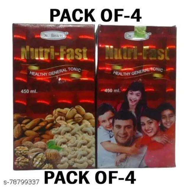 Nutri-Fast Ayurvedic Healthy General Tonic 450 Ml, Pack Of 4