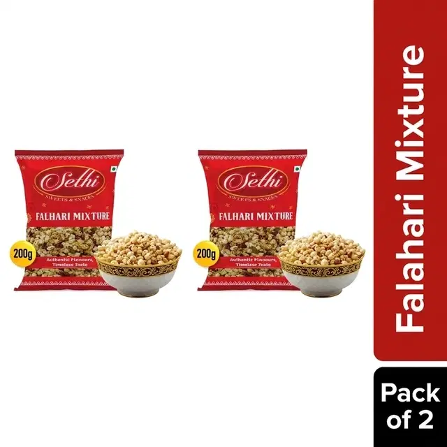 Sethi Falahari Mixture 2X200 g (Pack of 2)