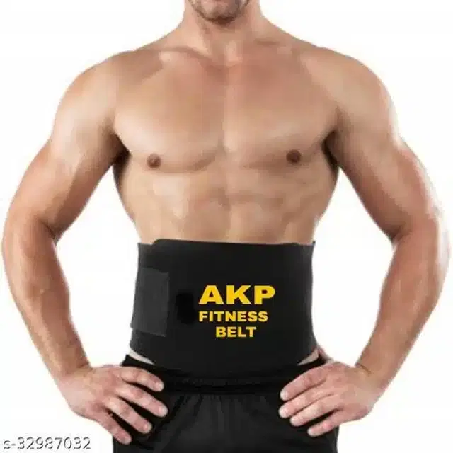 Sweat Belt for Unisex, Black, Free Size