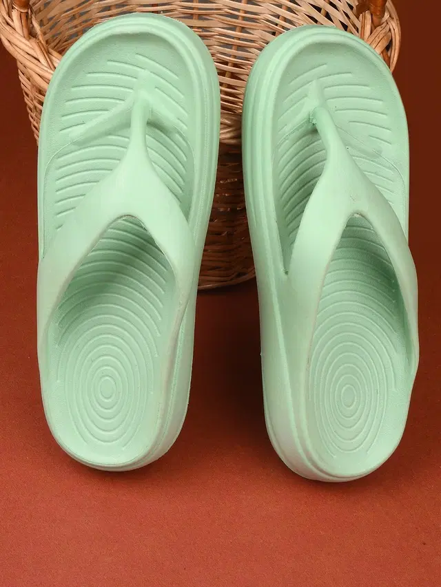 Slippers for Women, Sea Green (4)