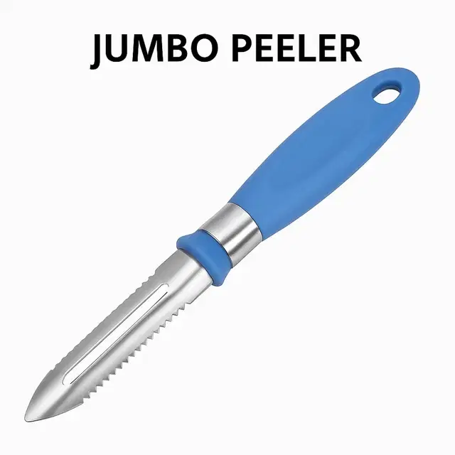 Ritu Stainless Steel Jumbo Kitchen Peeler Big, J-118, Assorted