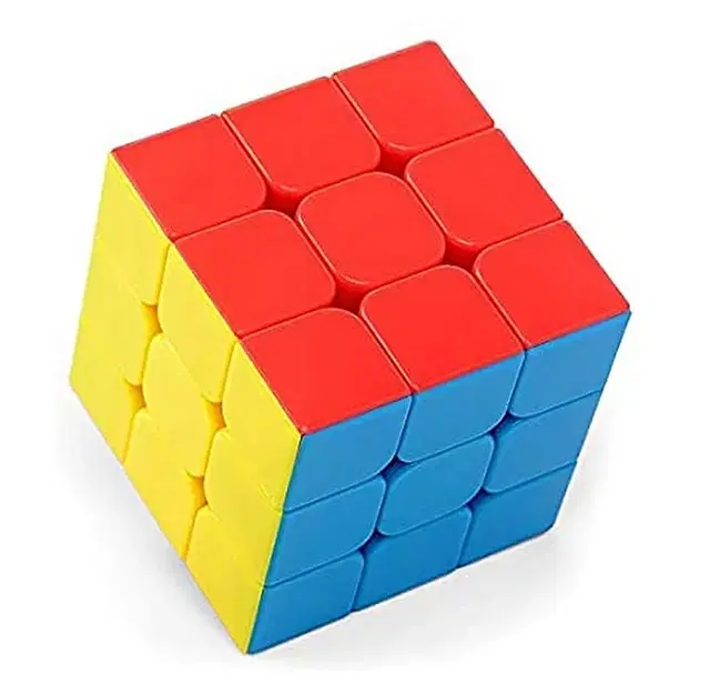 Plastic Rubik Cube, Multicolor