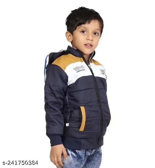 Polyester Jacket for Boys (Multicolor, 0-6 Months)