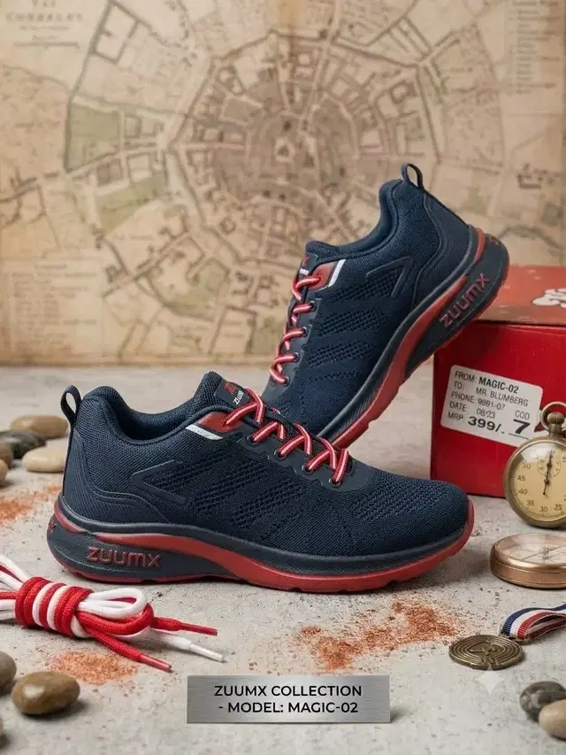 Casual Shoes for Boys (Dark Blue, 3)