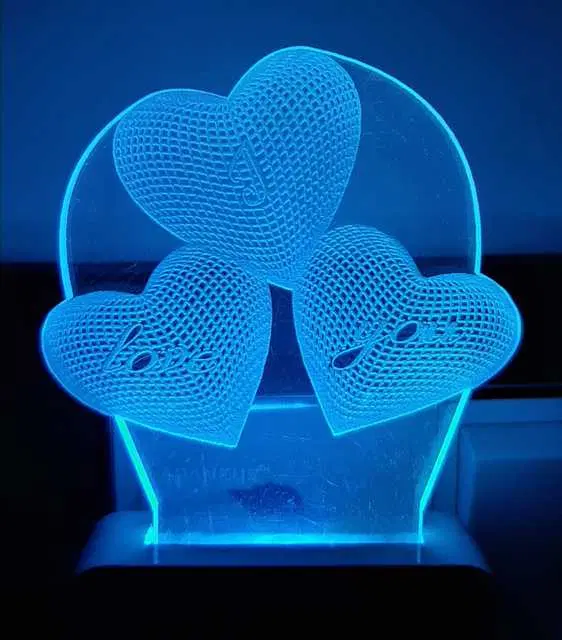 Leppy Night Lamp, Light With Plug, Multicolor, L36