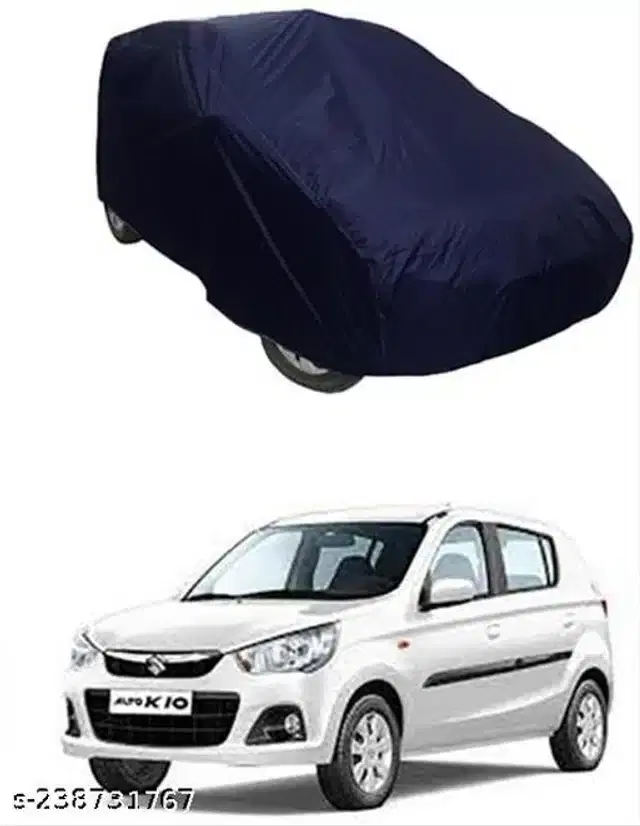 Taffeta Waterproof Car Cover for Maruti Suzuki Alto, Multicolor