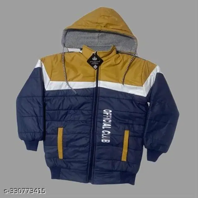 Polyester Jacket for Boys (Multicolor, 0-2 Months)