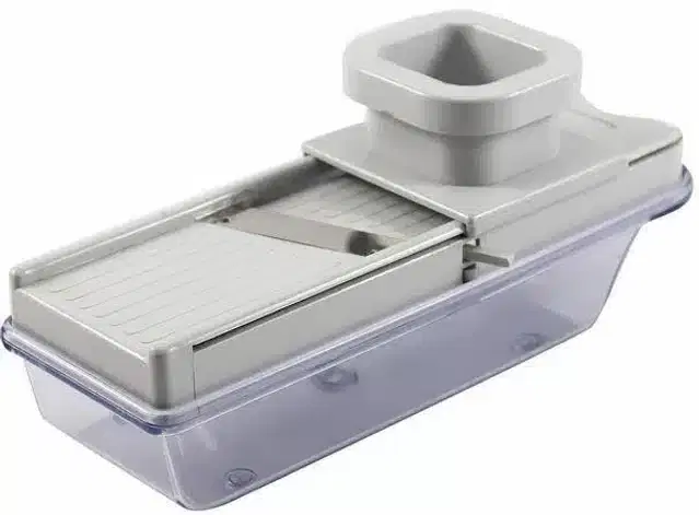 Plastic Vegetable Chopper, White