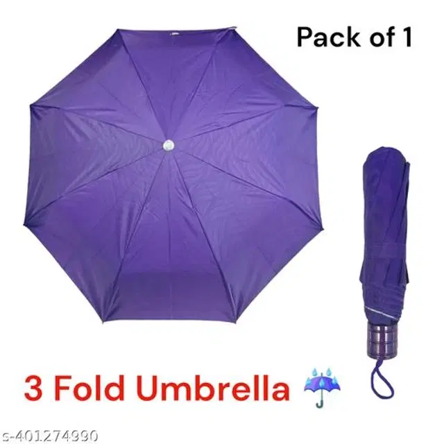Polyester Foldable Umbrella, Assorted