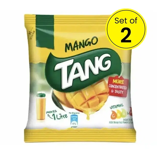 Tang Mango Instant Drink Mix 2X75 g (Pack Of 2)