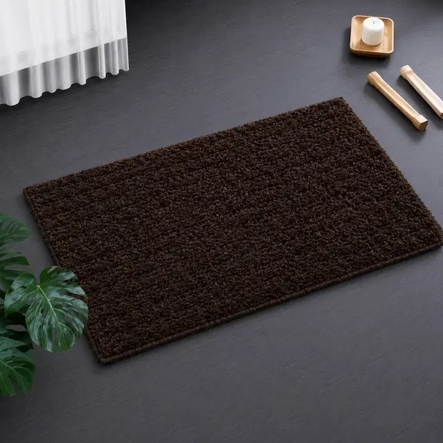 SimpleHome Dot Emboss Doormat 38x58cm Coffee