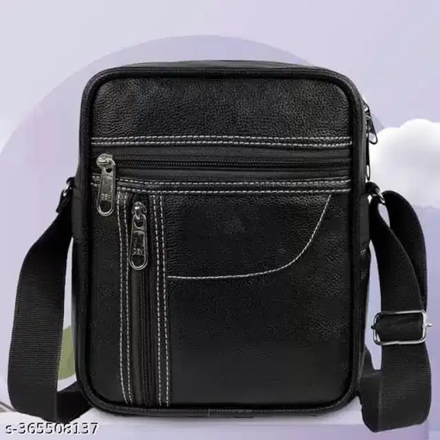 Sling Bag for Men & Women, Black