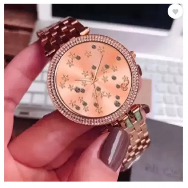 Analog Watch for Women (Rose Gold)