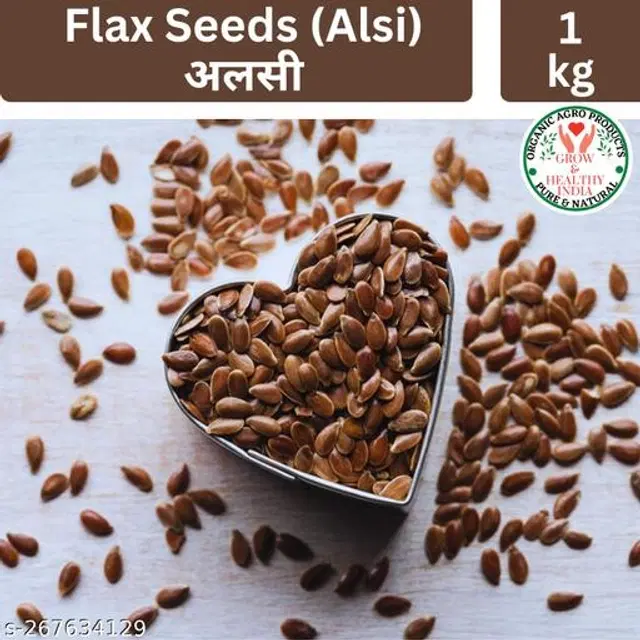Brown Flax Seeds, 1000 g