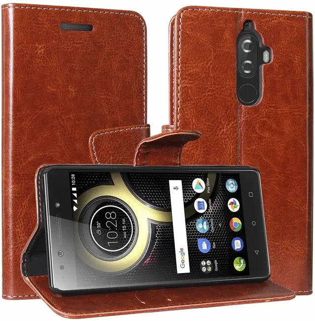 Flip Mobile Cover for Lenovo K8 Plus, Multicolor