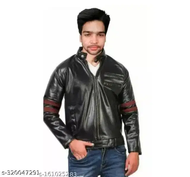 Full Sleeves Jacket for Men (Black, S)