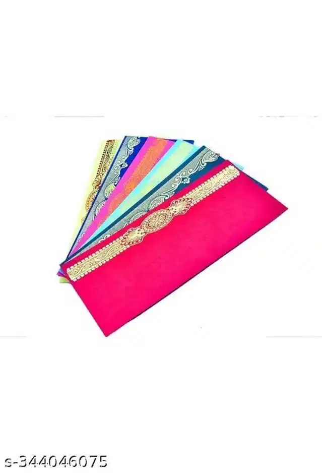 Designer Gift Envelope, Multicolor, Pack of 50