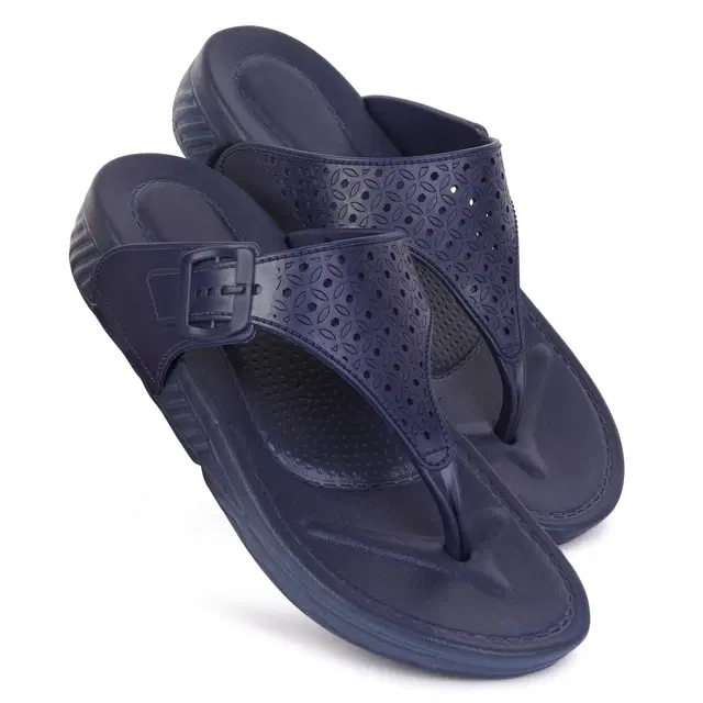 Flipflops for Women (Blue, 7)