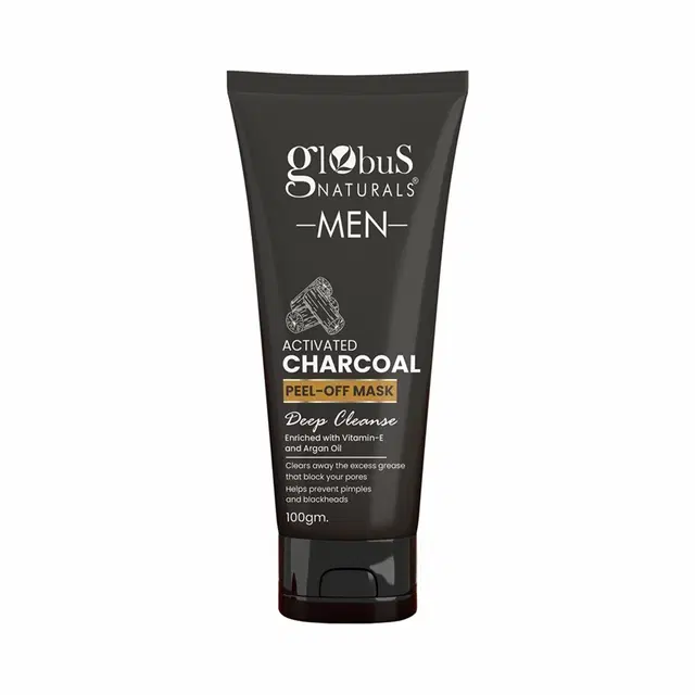 Globus Naturals Anti Pollution & Anti Acne Charcoal Peel Off Mask 100 g