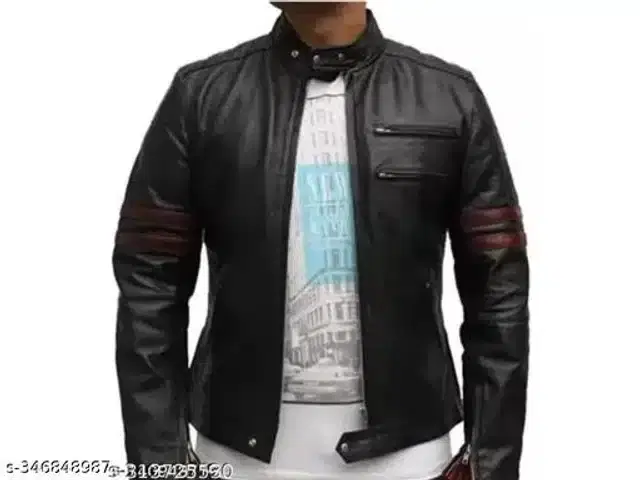Full Sleeves Jacket for Men (Black, S)