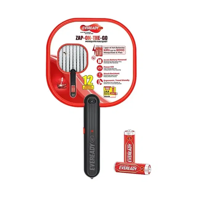 Eveready MR-07 Battery Operated Mosquito Racquet, 1 pc
