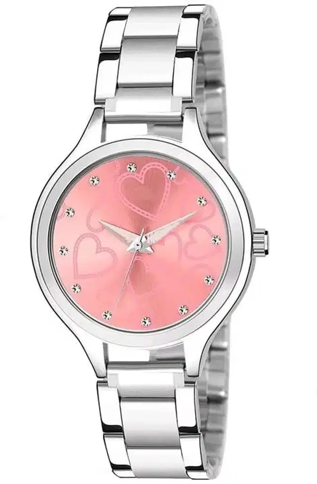 Analog Watches for Women (Pink)
