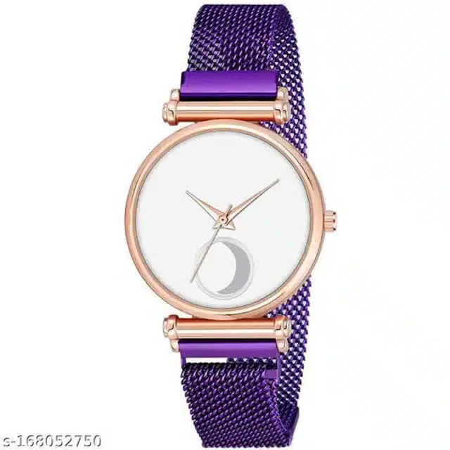 Analog Watch for Women (Purple)